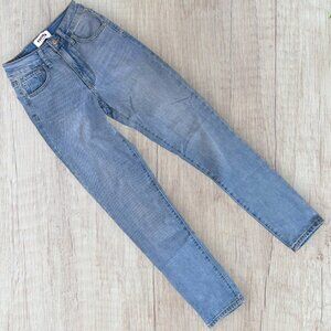 RSQ Vintage Light Wash Denim MOM Jeans High Waist Made In Turkey Women's Size 23